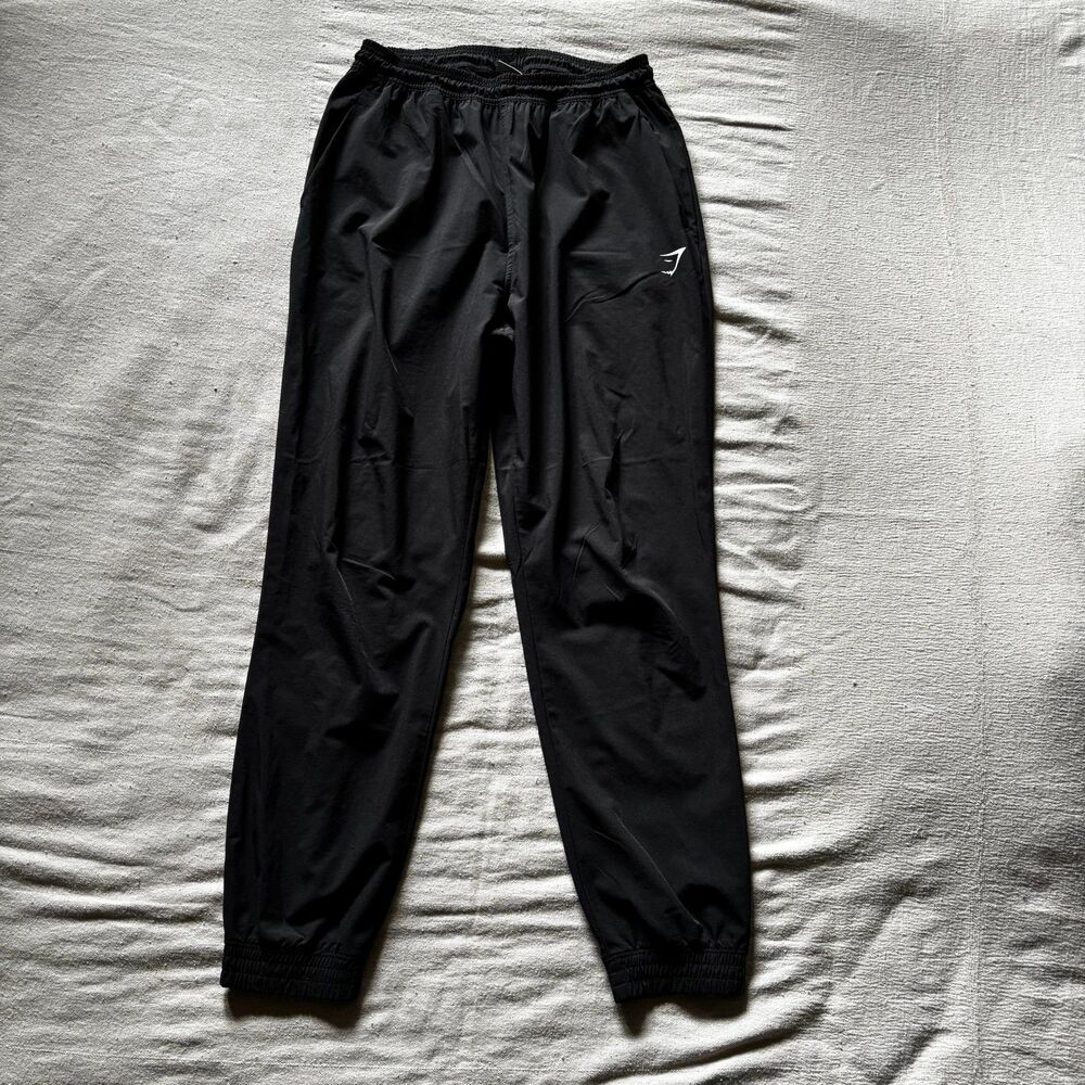 Gymshark Women’s Black Training Woven High Rise Joggers
